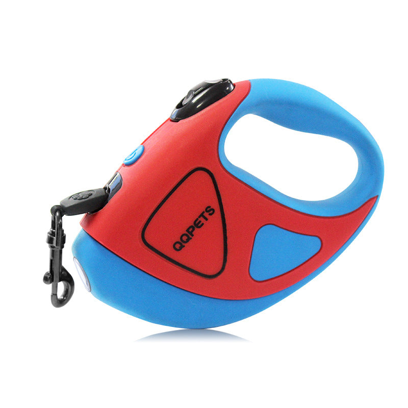 Laisse Rétractable pour Chien avec Lumière LED de Sécurité™