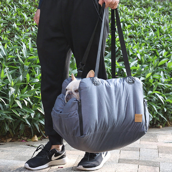 Lit auto gonflable pour animaux