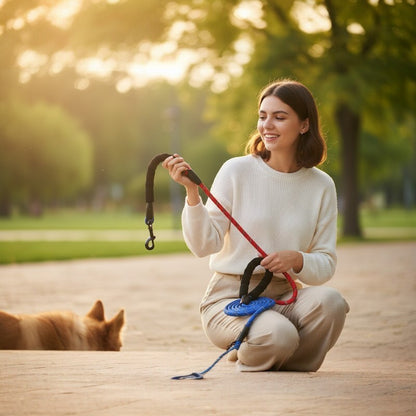 Laisse Réfléchissante Premium pour Chien™