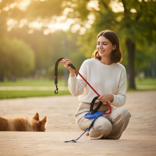 Laisse Réfléchissante Premium pour Chien™