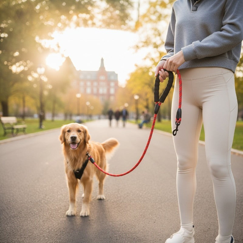 Laisse Réfléchissante Premium pour Chien™