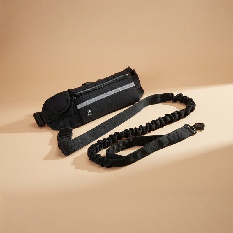 Laisse Mains Libres avec Ceinture de Sport™