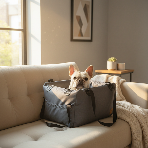 Lit auto gonflable pour animaux