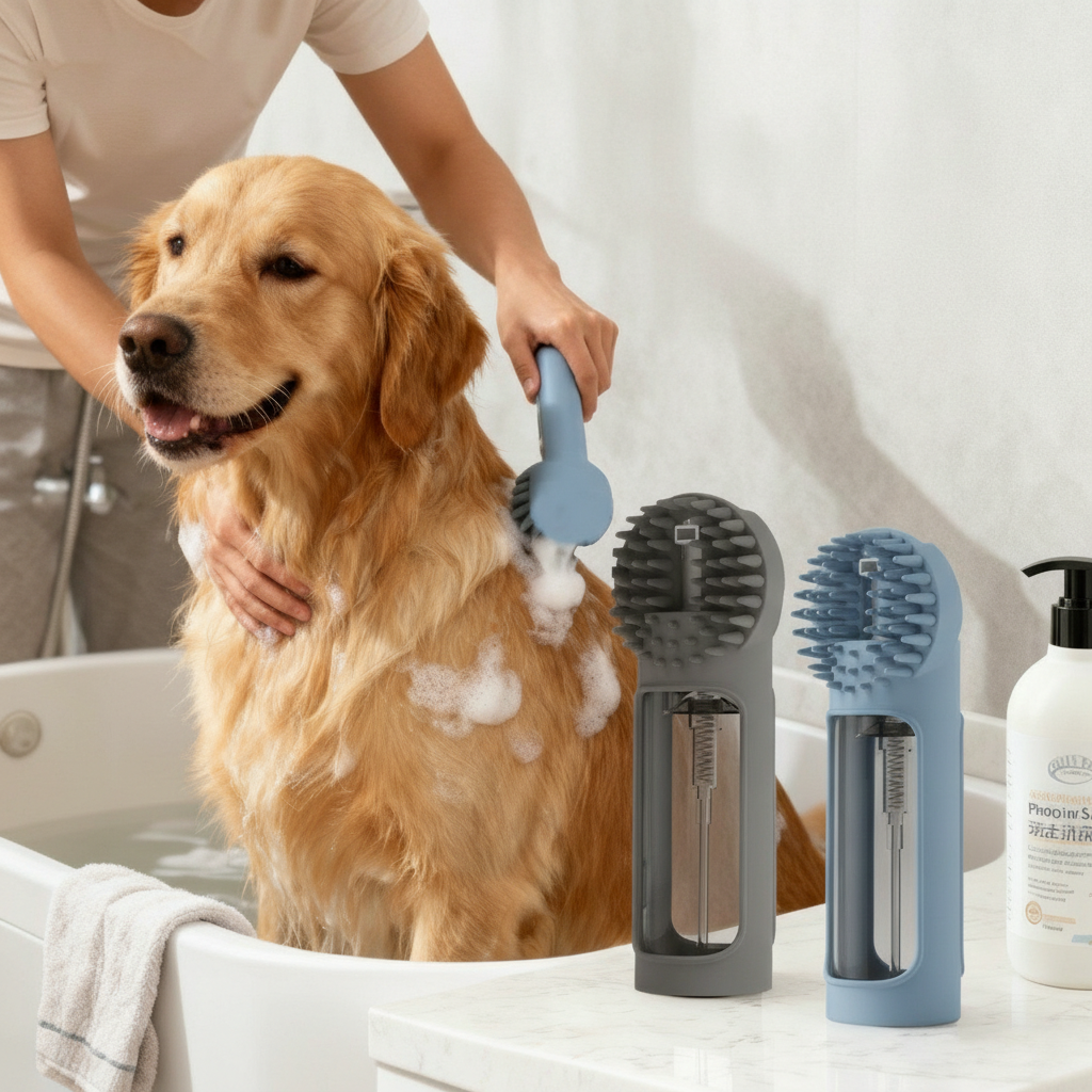 Brosse de Bain 2-en-1 pour Animal™