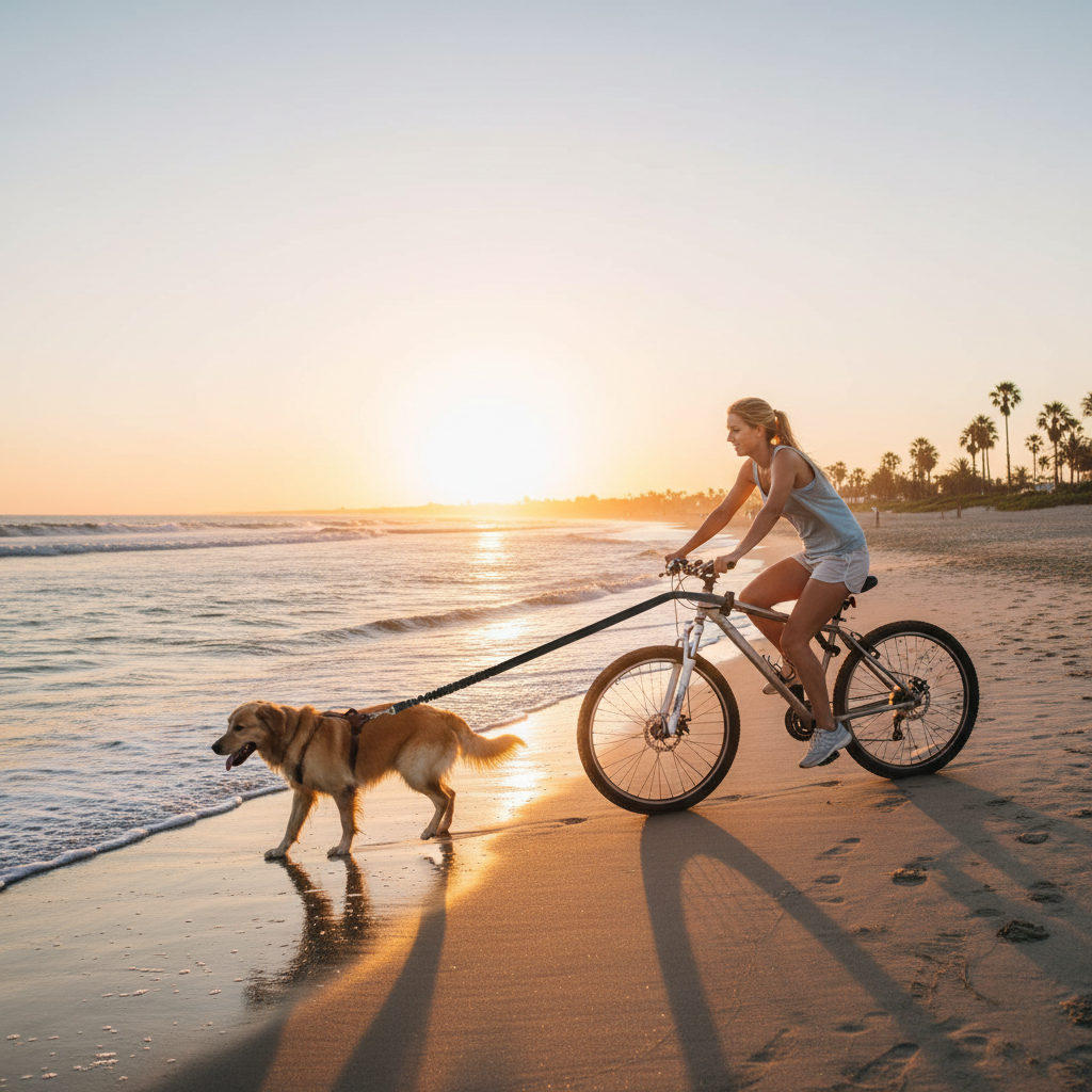 Attelage Remorqueur Vélo pour Chien™